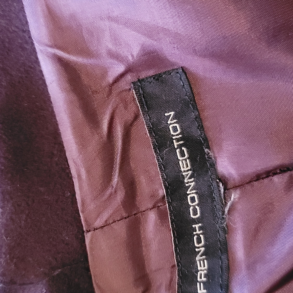 French Connection Deep Purple Coat - image 2